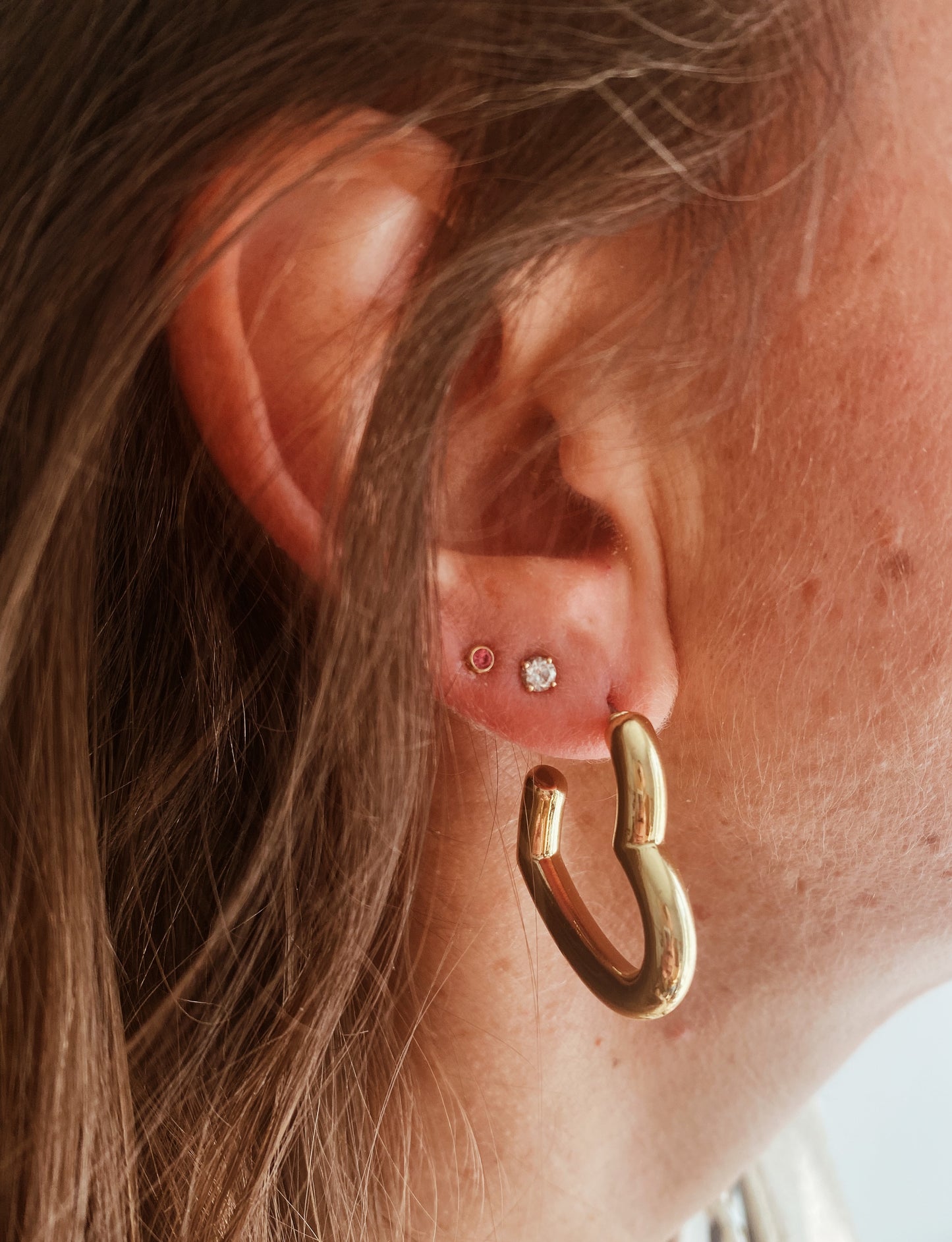 Boucles d'oreilles Heart