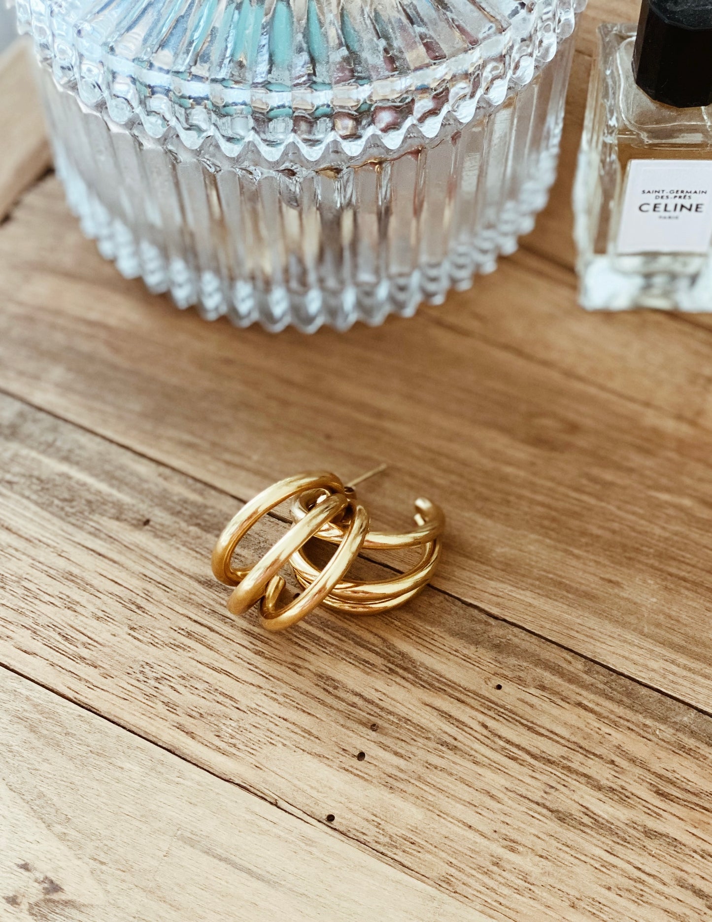 Boucles d'oreilles Sun