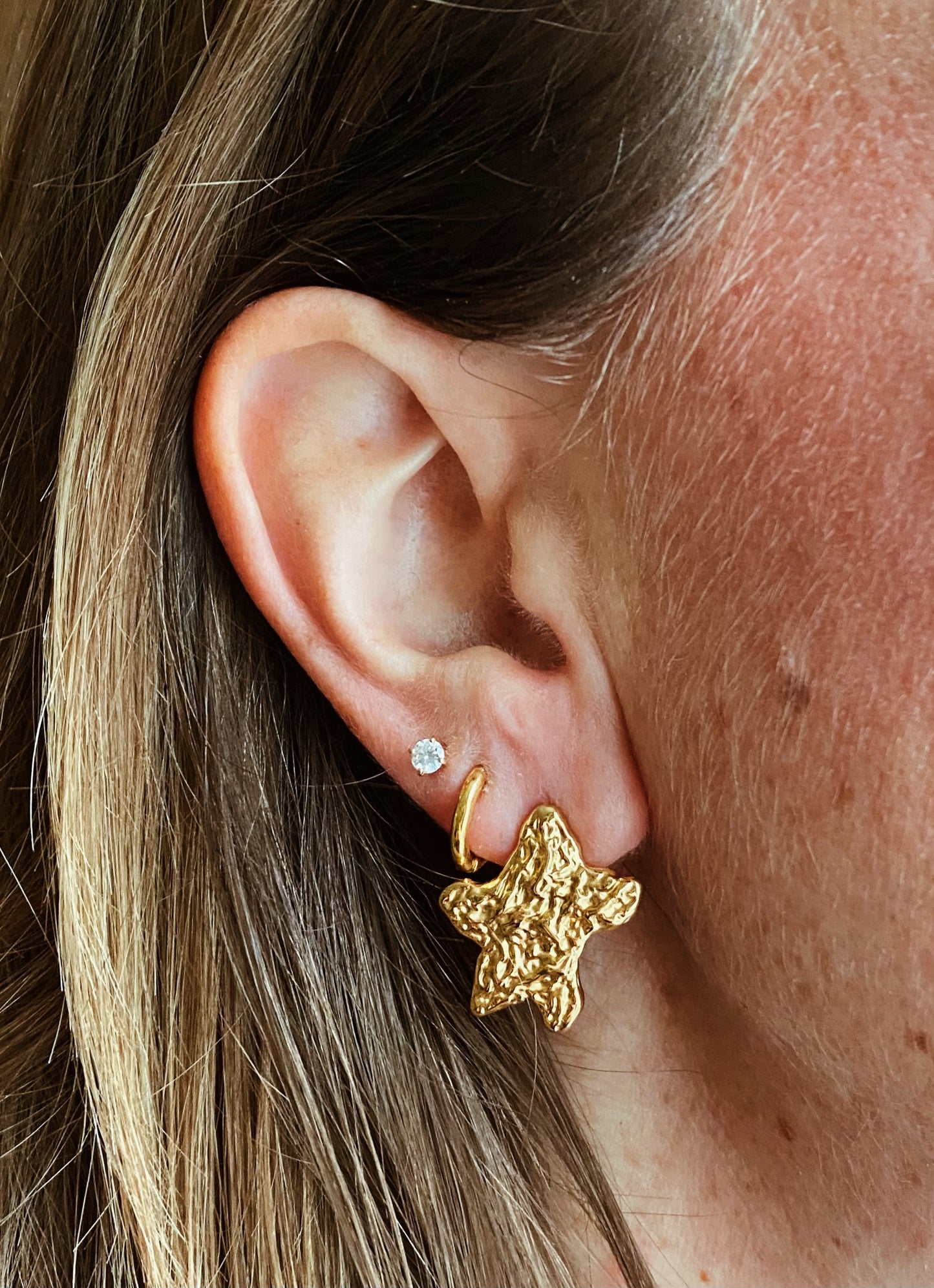 Boucles d'oreilles Star