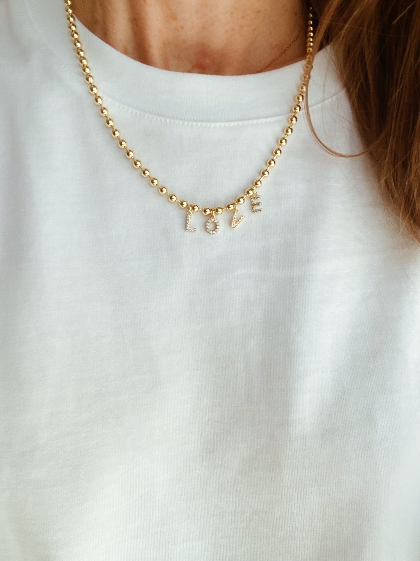 Collier Big LOVE
