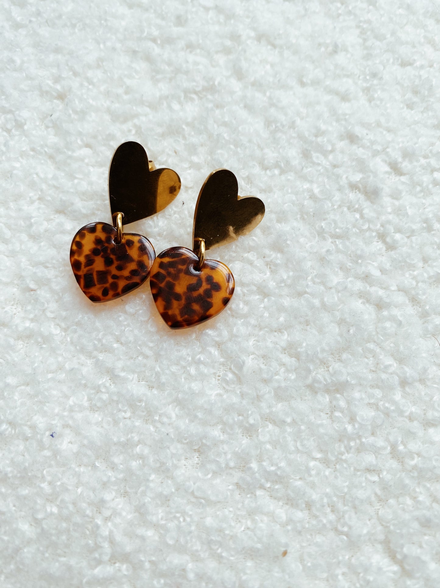 Boucles d'oreilles Coeur tendre