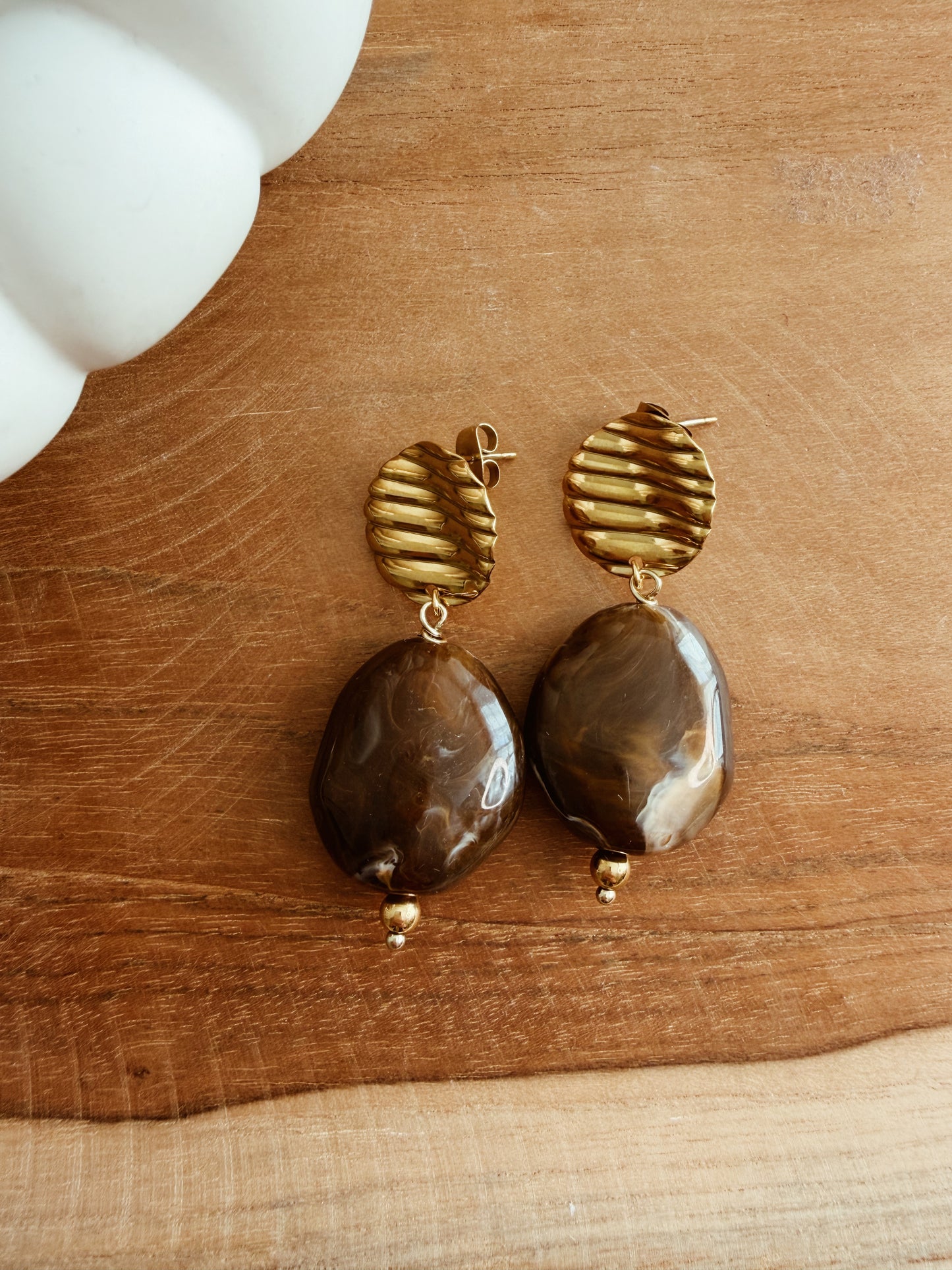 Boucles d'oreilles Léon