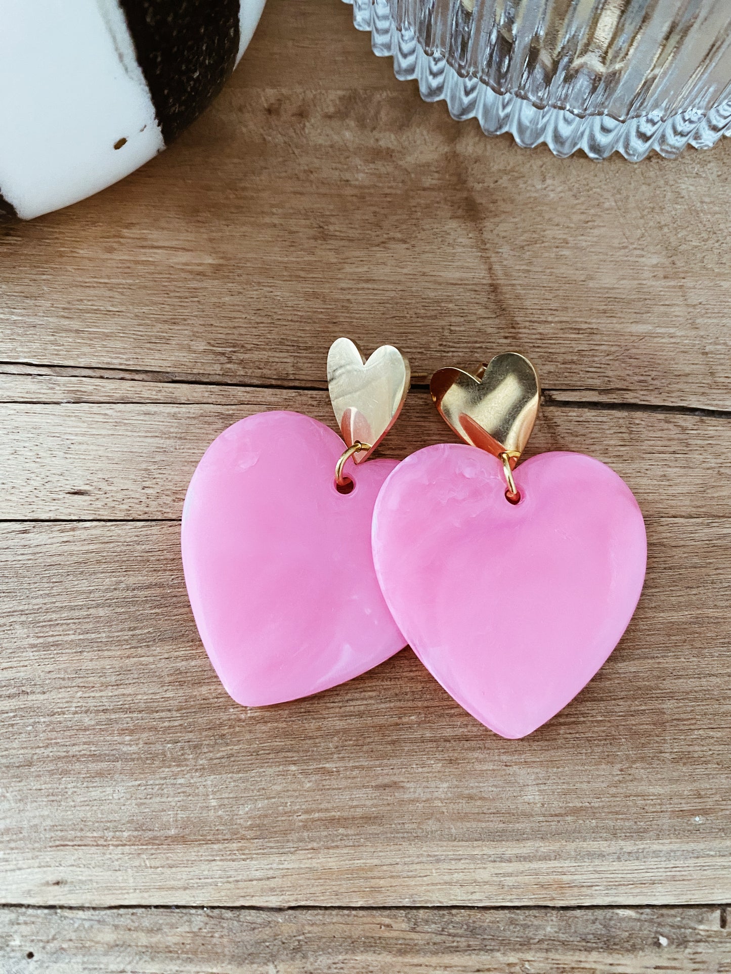 Boucles d'oreilles Coeur tendre