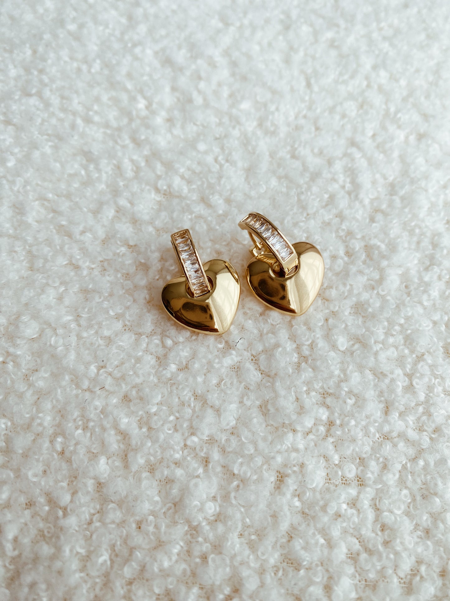 Boucles d'oreilles Love story