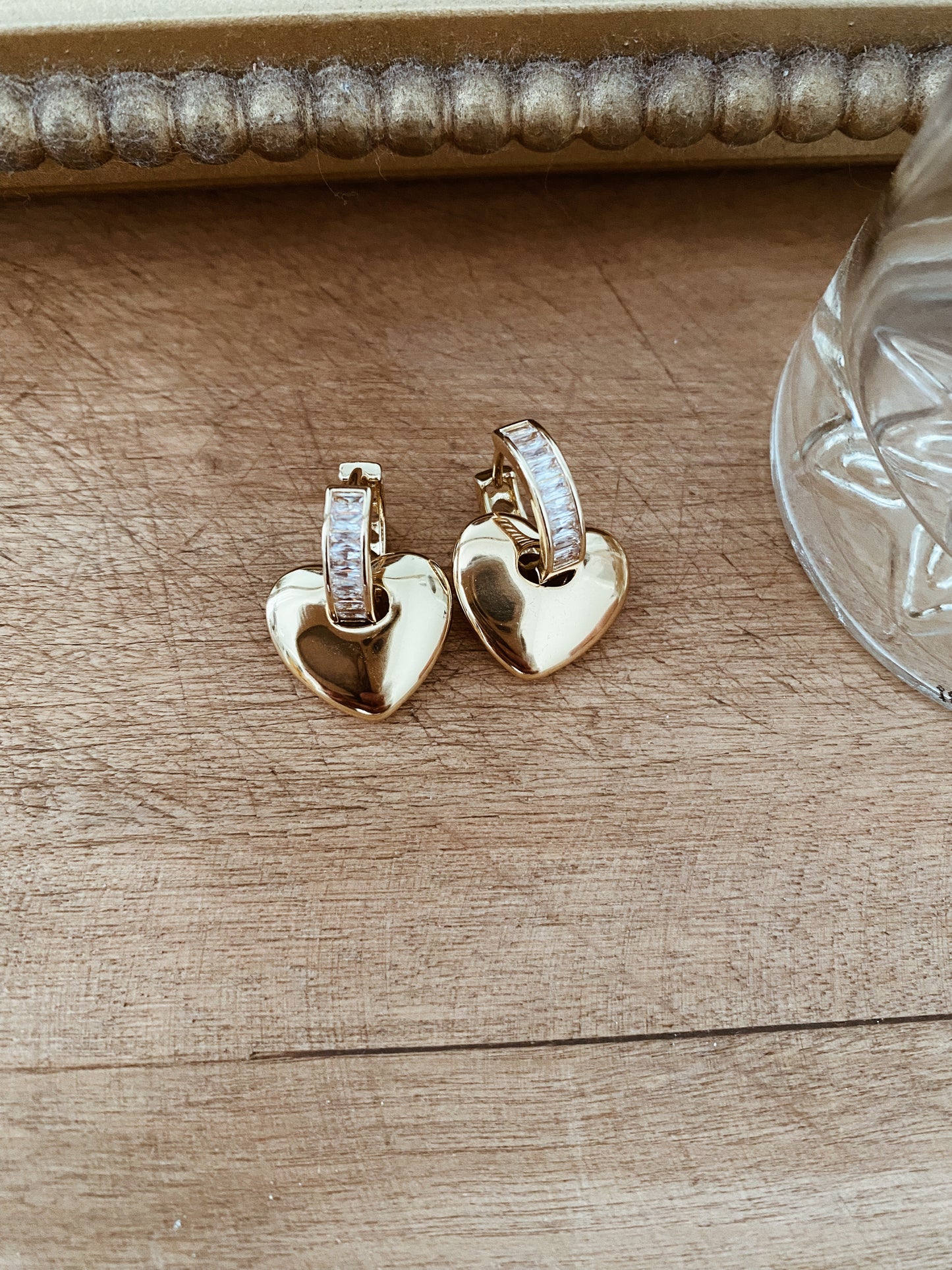 Boucles d'oreilles Love story