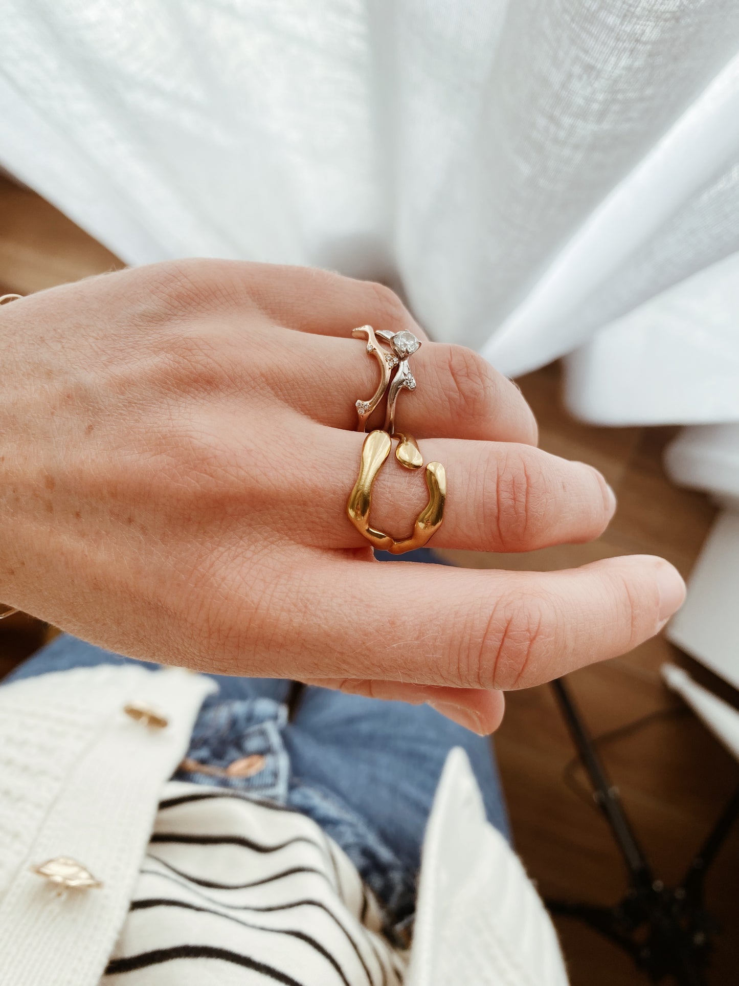 Bague Rose