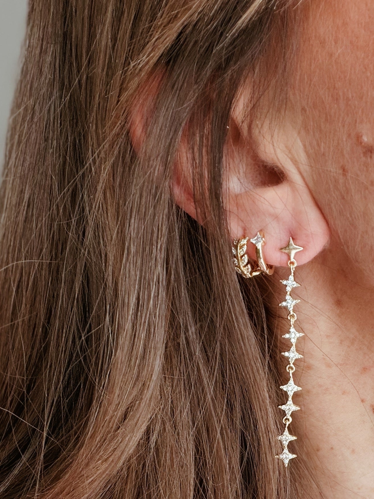 Boucles d'oreilles Etoiles