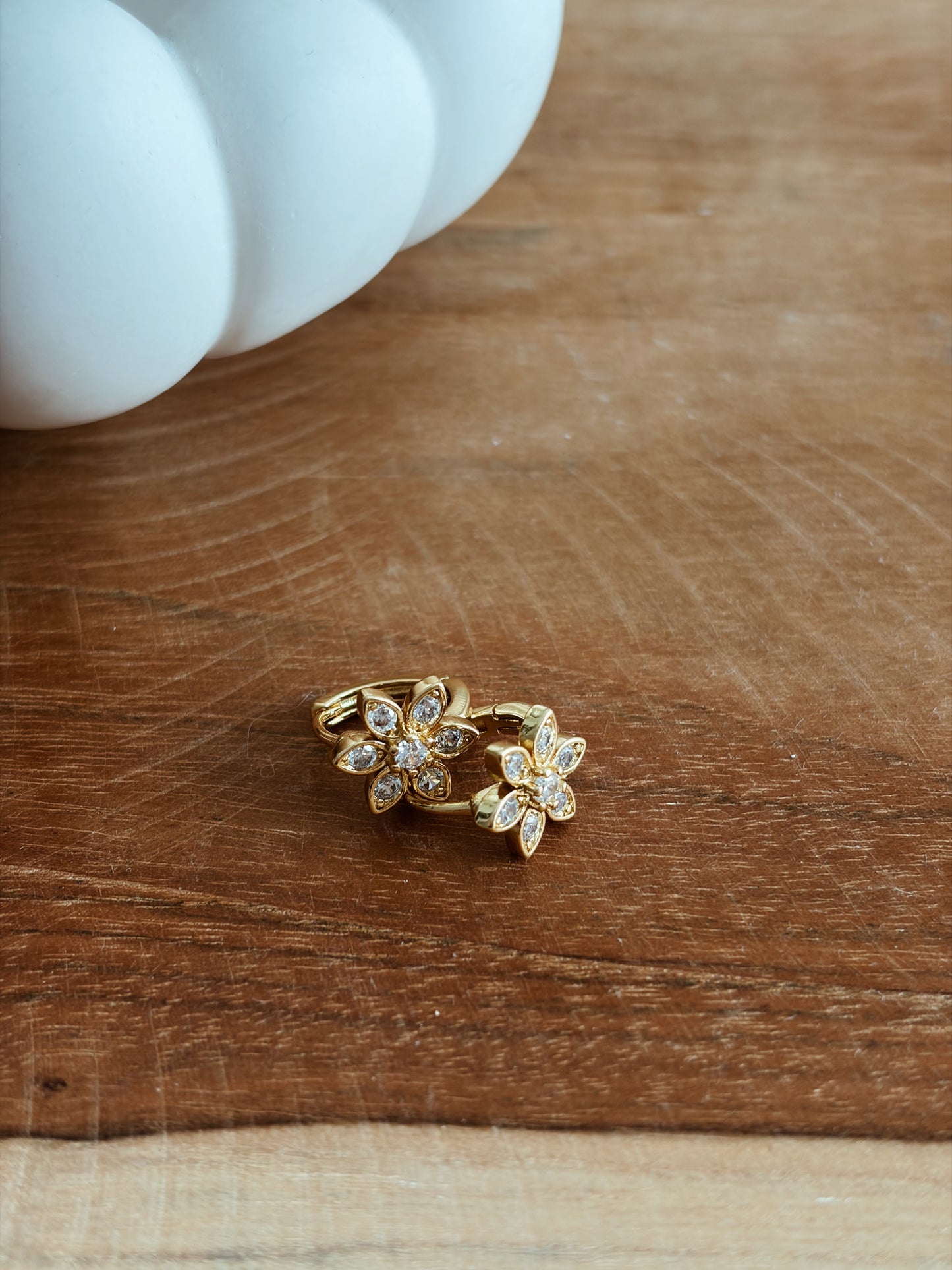 Boucles d'oreilles Marguerite