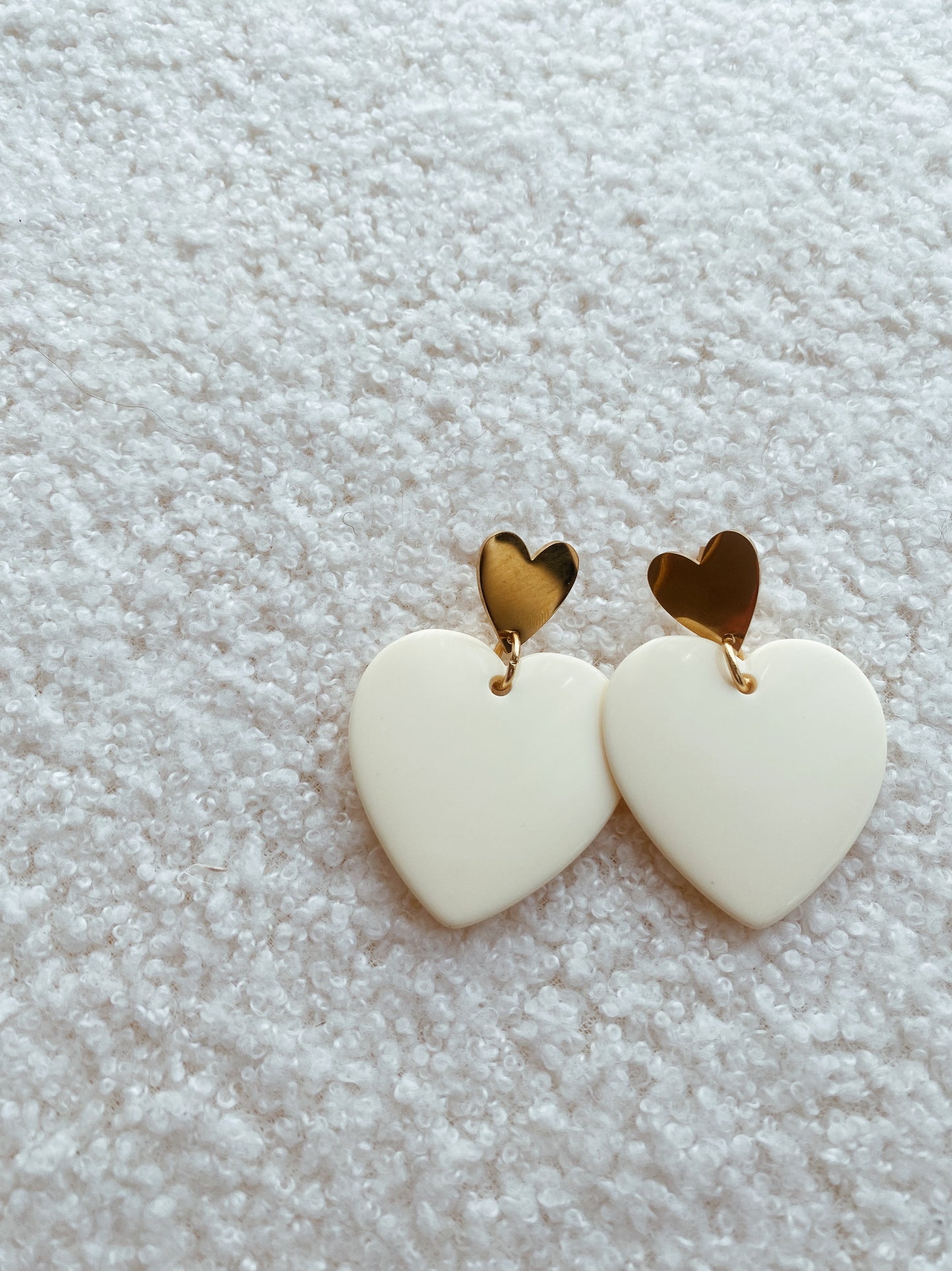 Boucles d'oreilles Coeur tendre
