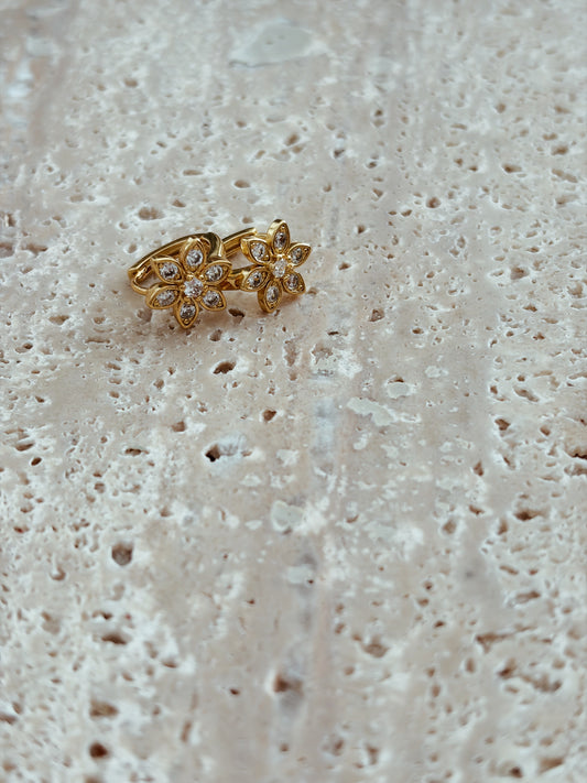 Boucles d'oreilles Marguerite