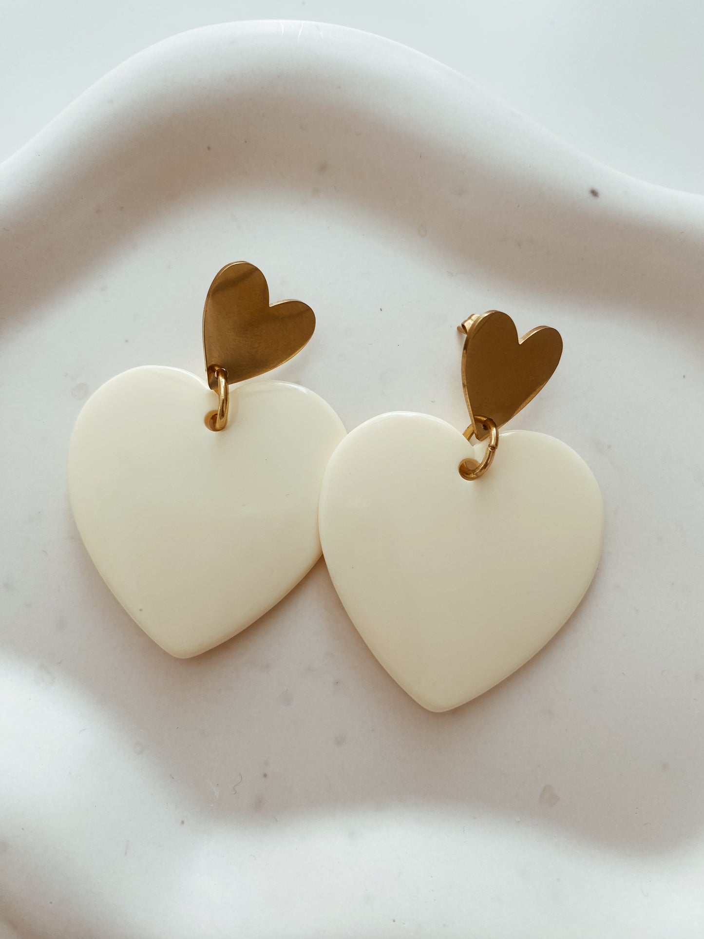 Boucles d'oreilles Coeur tendre