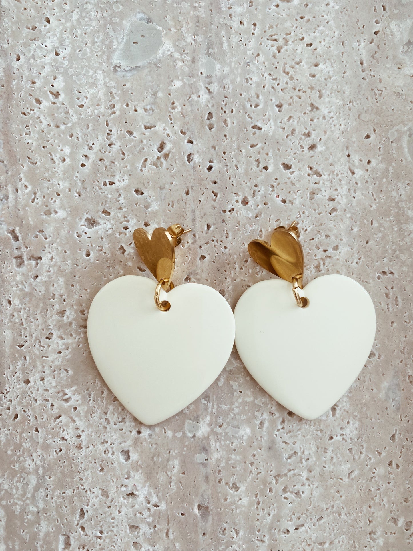 Boucles d'oreilles Coeur tendre