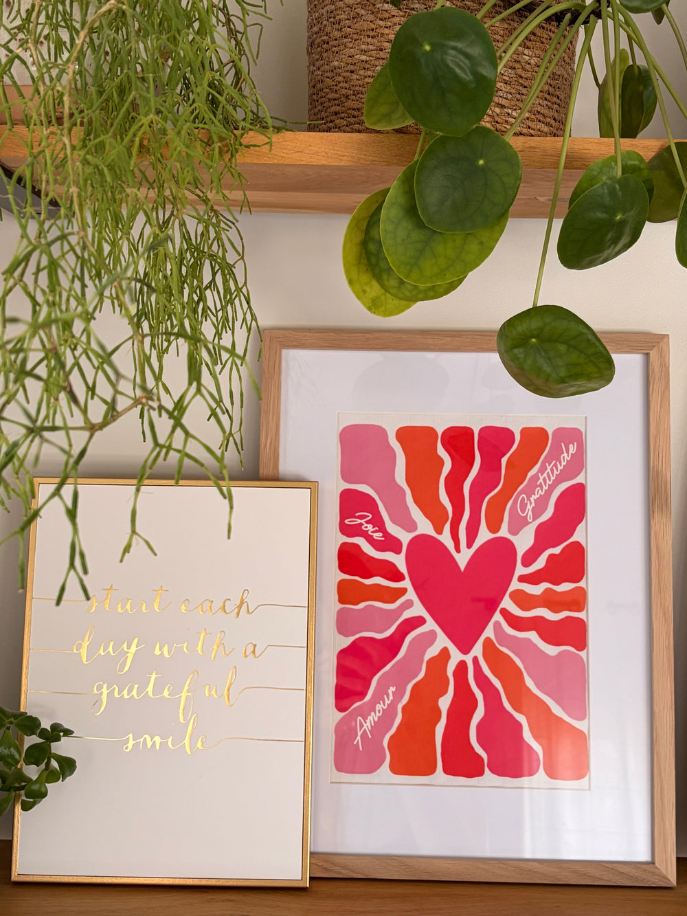 Affiche textile motif BIG