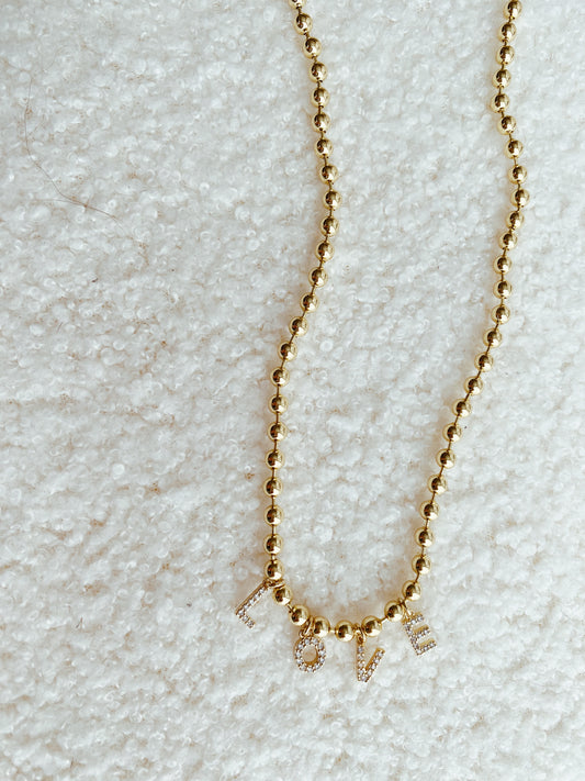 Collier Big LOVE