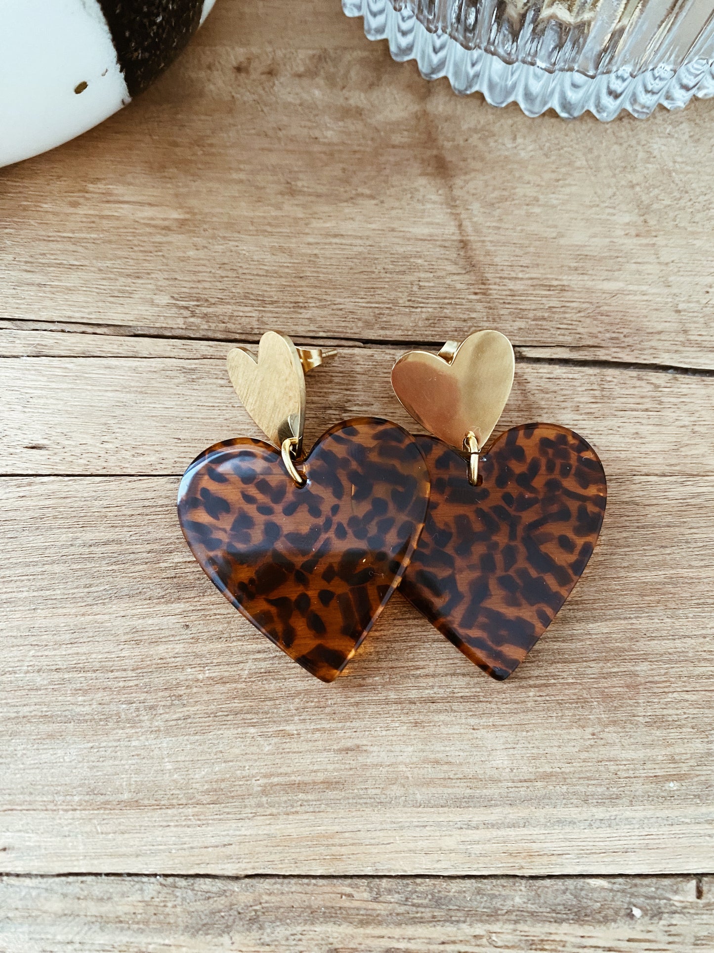 Boucles d'oreilles Coeur tendre