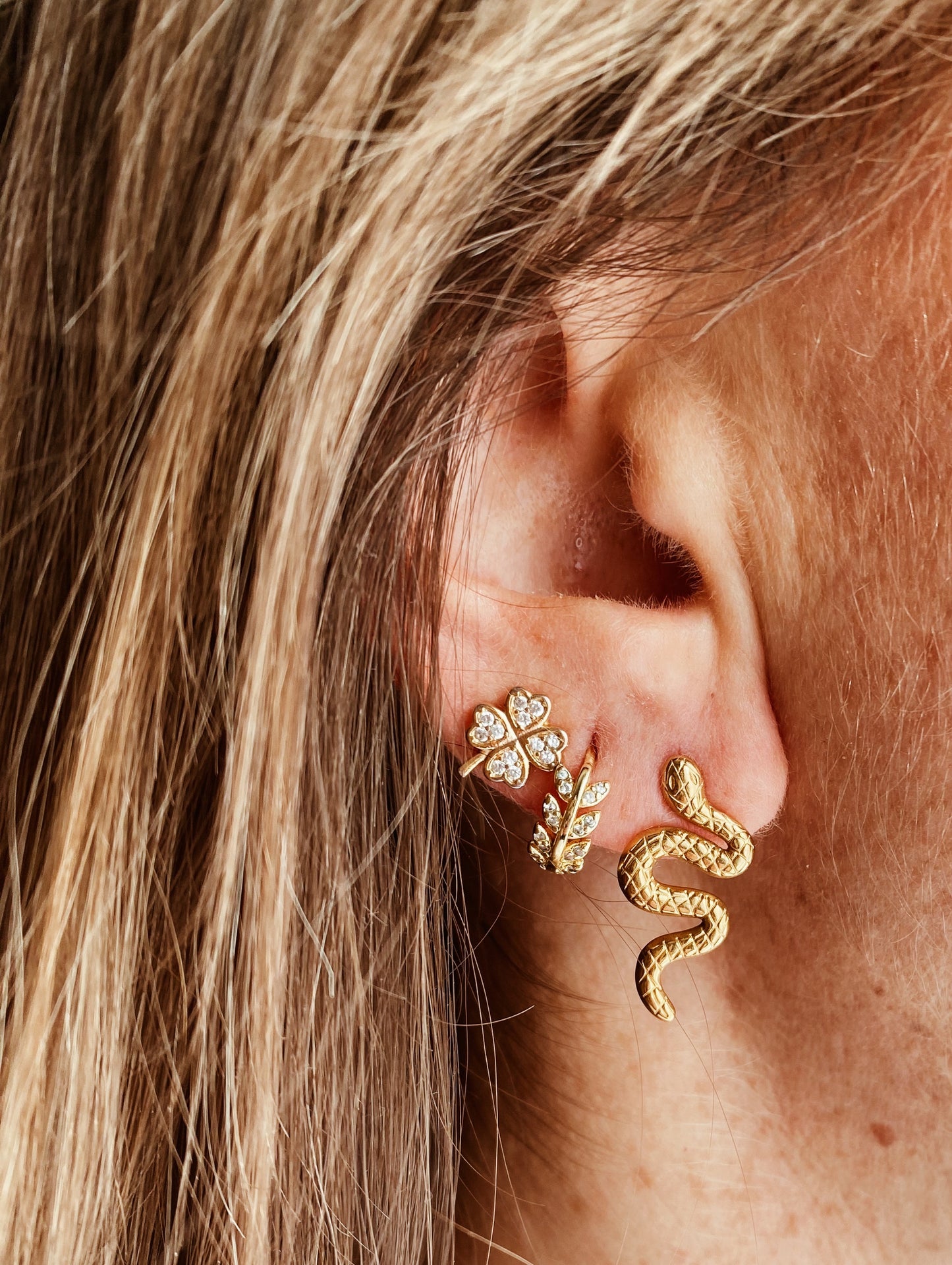 Boucle d'oreilles Mue