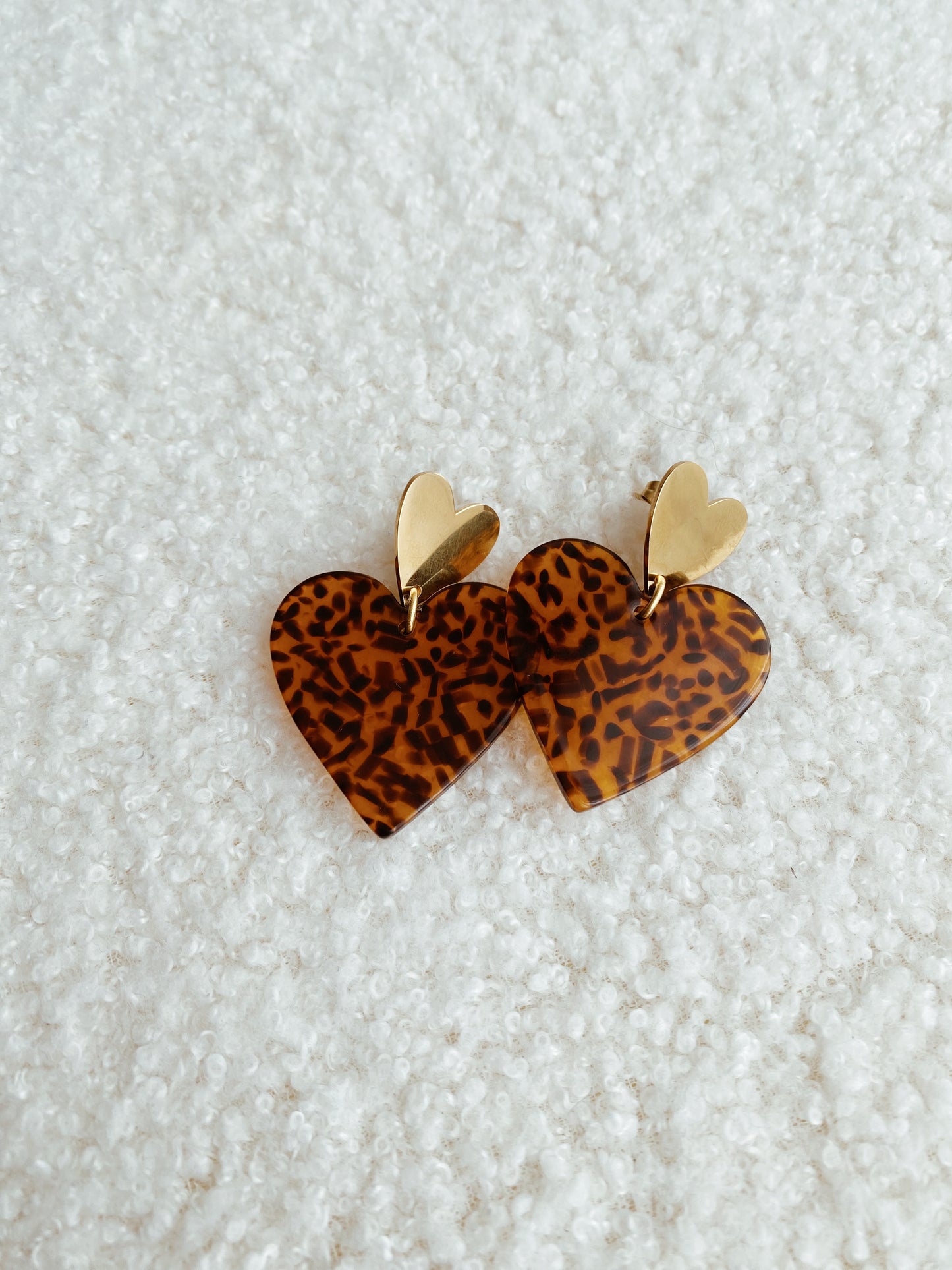 Boucles d'oreilles Coeur tendre