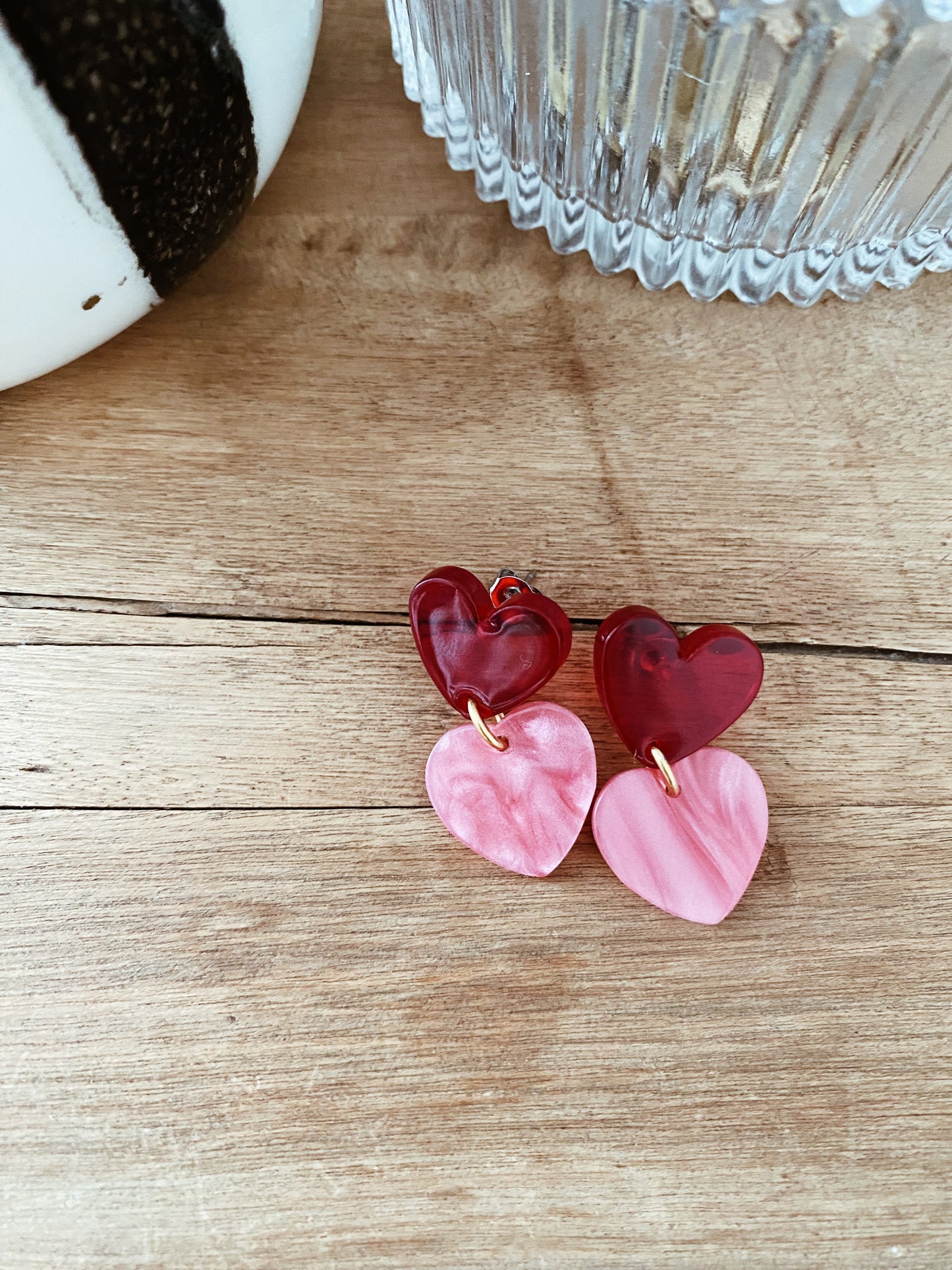 Boucles d'oreilles Coeur tendre