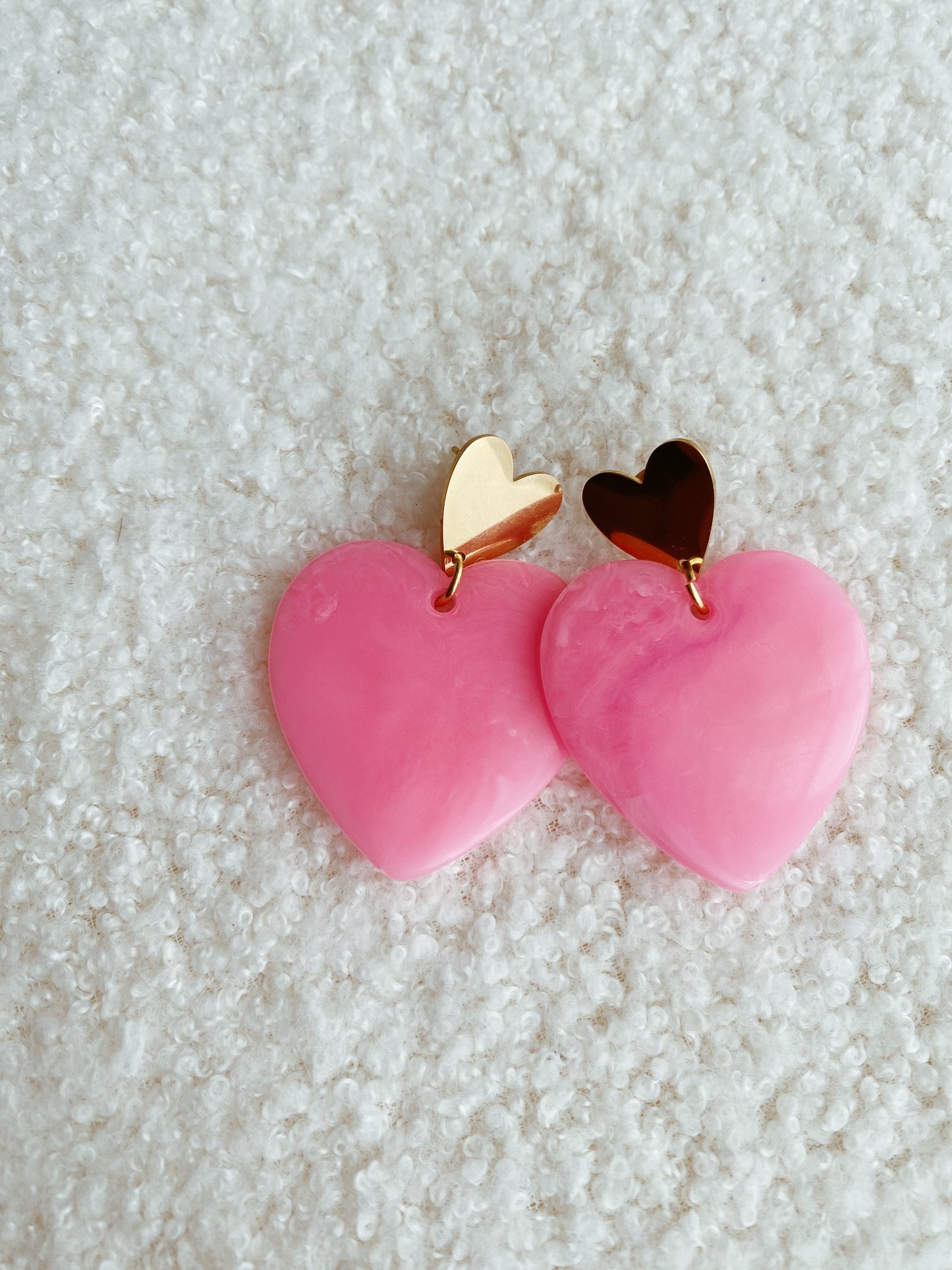 Boucles d'oreilles Coeur tendre