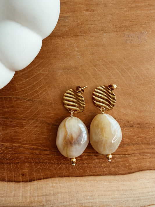 Boucles d'oreilles Léon