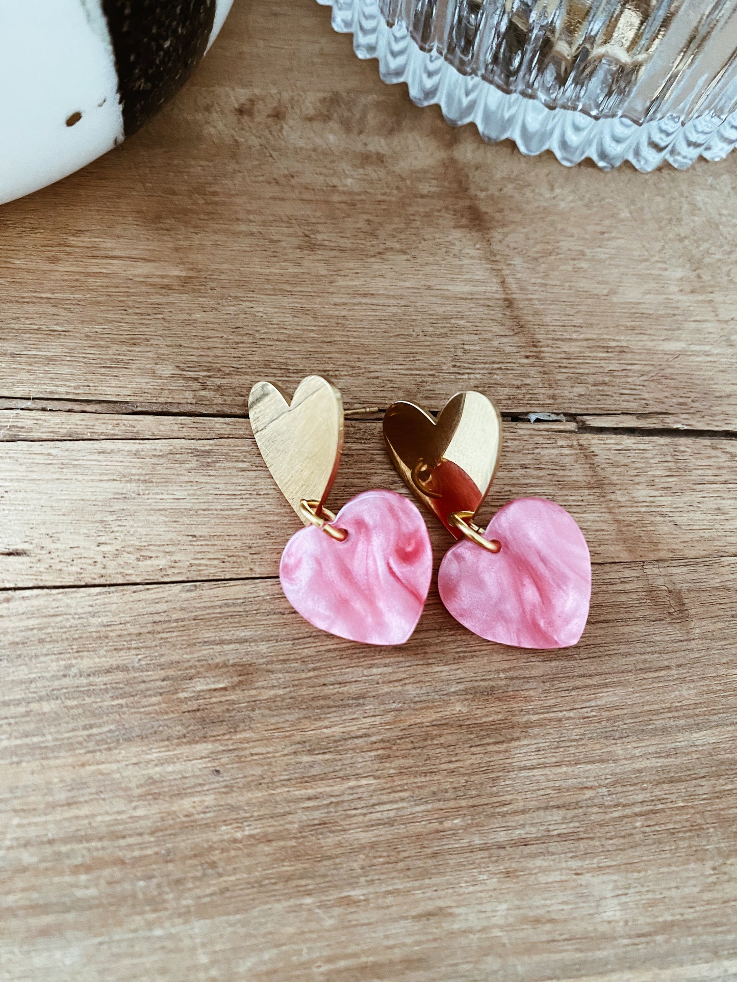 Boucles d'oreilles Coeur tendre