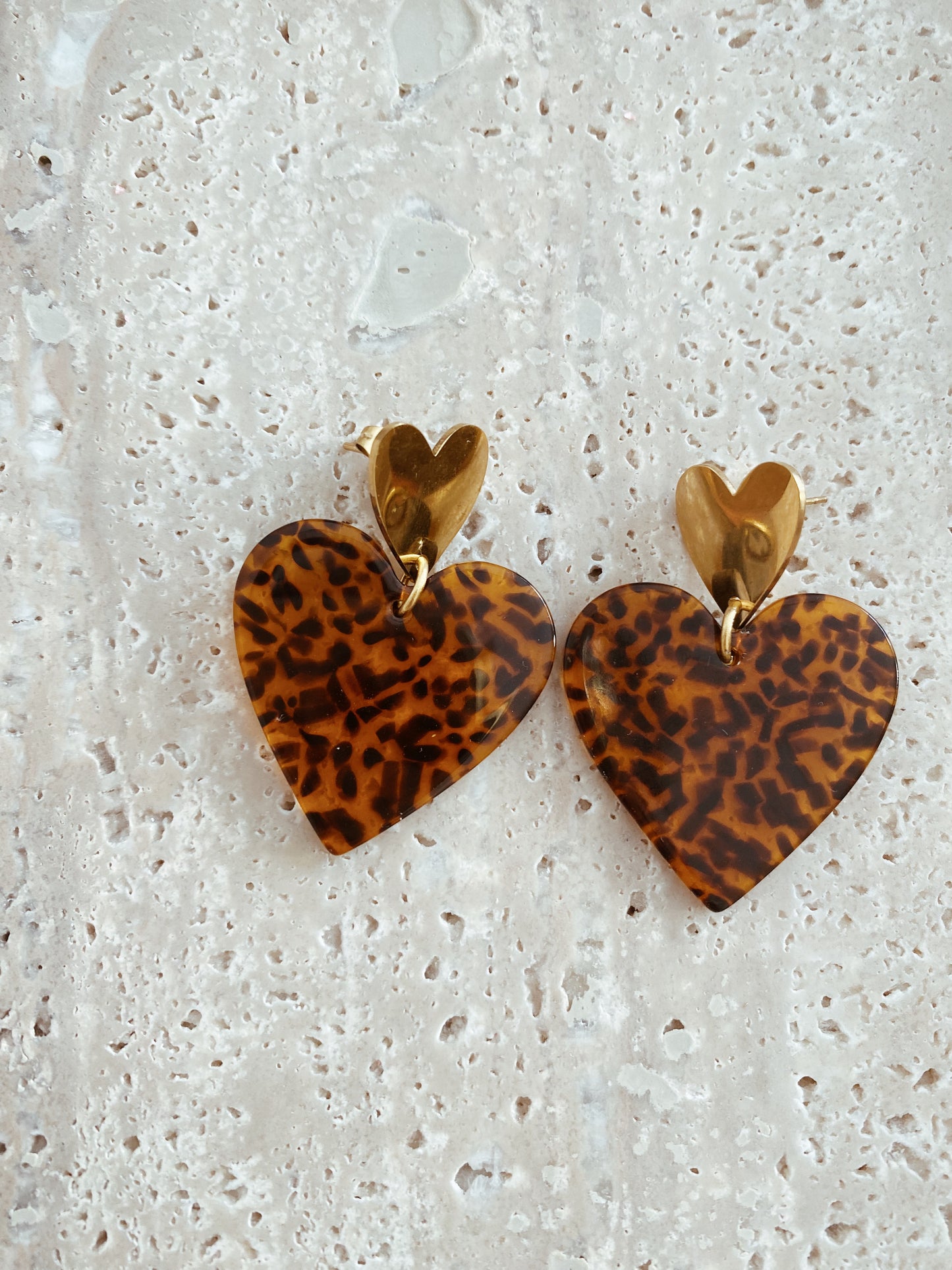 Boucles d'oreilles Coeur tendre