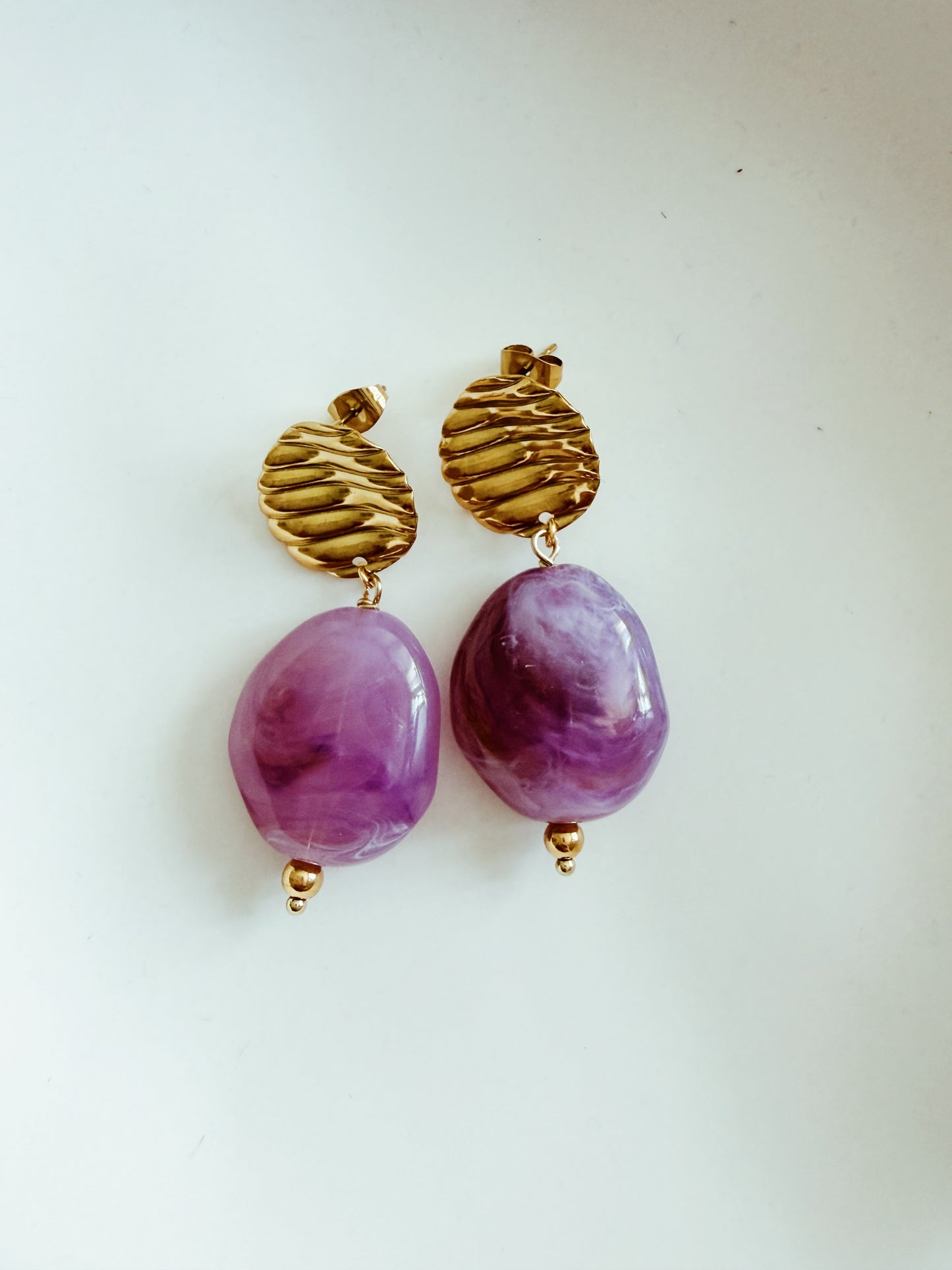 Boucles d'oreilles Léon