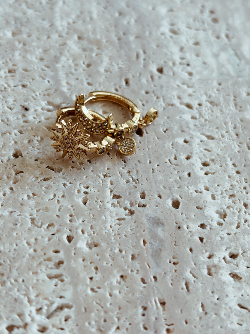 Boucles d'oreilles Yin & Yang